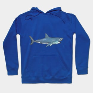 Great White Shark Carcharodon carcharias Hoodie